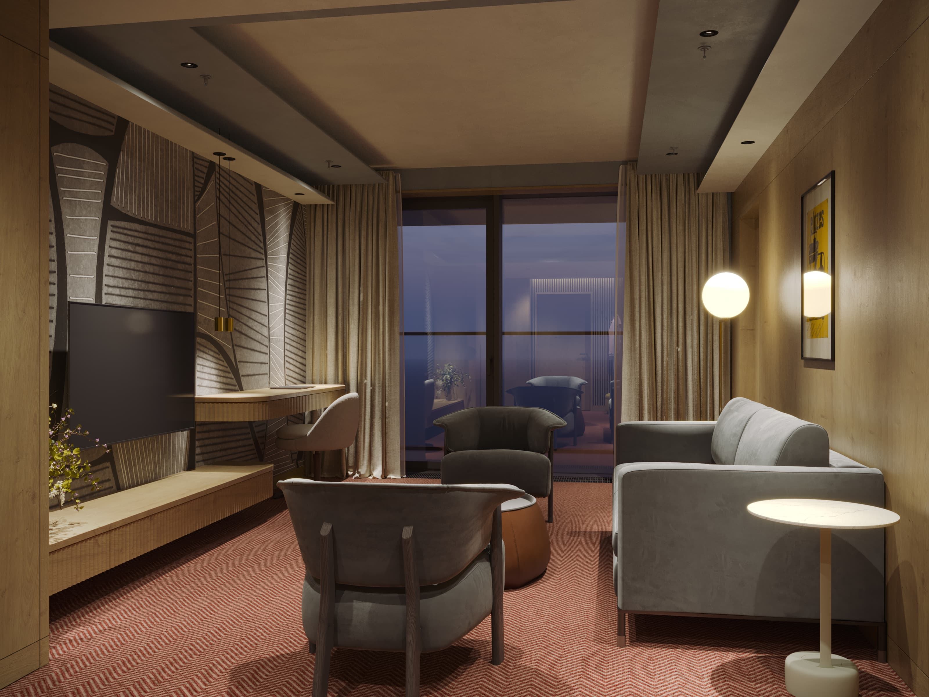 Люкс с террасой